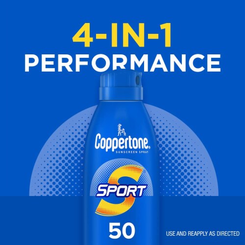 Sport Sunscreen Spray SPF 50 Spray Sunscreen 5.5 Oz (Pack of 24) Perspective: right