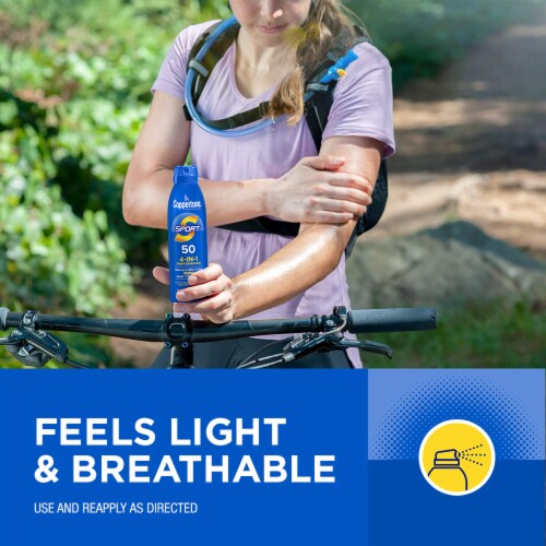 Sport Sunscreen Spray SPF 30 Spray Sunscreen 5.5 Oz Pack of 2 (Pack of 3) Perspective: right