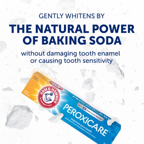 ARM & HAMMER Peroxicare Toothpaste TWIN PACK (Contains Two 6oz Tubes) (Pack of 24) Perspective: right