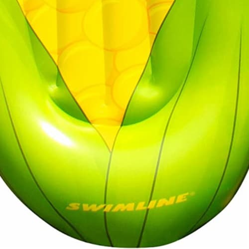 Swimline 90680M Giant 74 Inflatable Corn on the Cob Swimming Pool Float Lounger Perspective: right