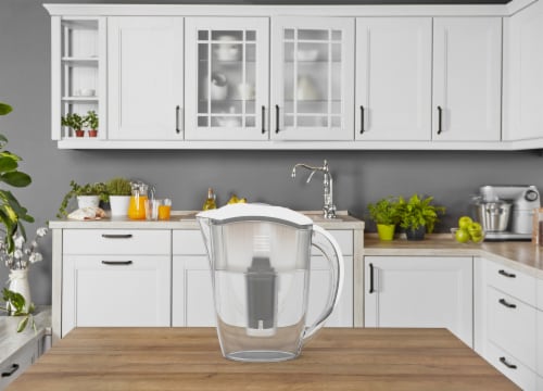 2 Drinkpod  Alkaline Water Pitchers 2.5L Capacity Includes 6 Filters Perspective: right