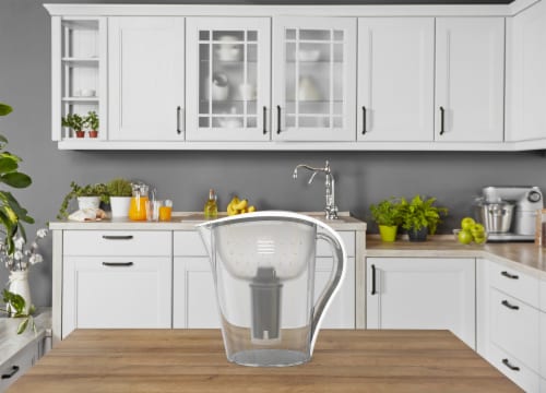 2 Drinkpod Ultra Premium Alkaline Water Pitchers 3.5L Capacity Includes 6 Filters Perspective: right