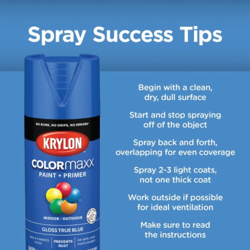 Krylon® ColorMaxx Gloss Cherry Red Spray Paint & Primer Perspective: right