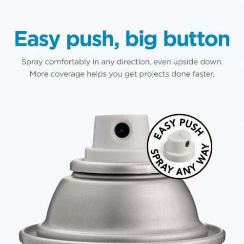 Krylon® ColorMaxx Gloss White Indoor/Outdoor Spray Paint and Primer Perspective: right