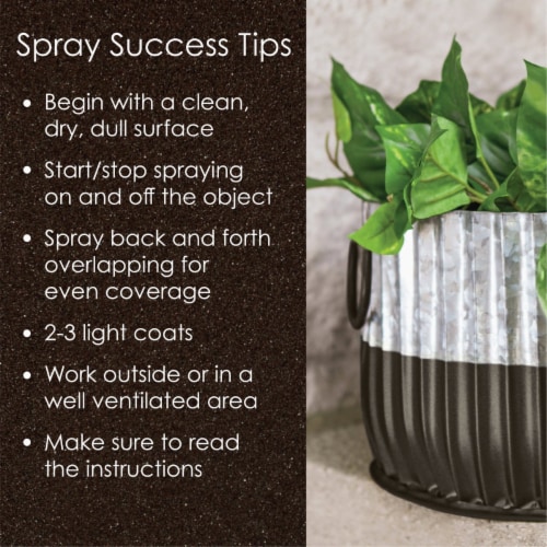 Krylon® Fusion All-In-One™ Oil Rubbed Bronze Metallic Spray Paint & Primer, Perspective: right