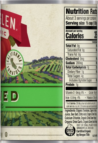 Muir Glen Organic Stewed Tomatoes Perspective: right