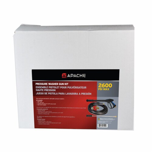 APACHE INC. 99023677 PW Gun Kit, 2600 PSI APACHE INC. 99023677 PW Gun Kit, 2600 PSI