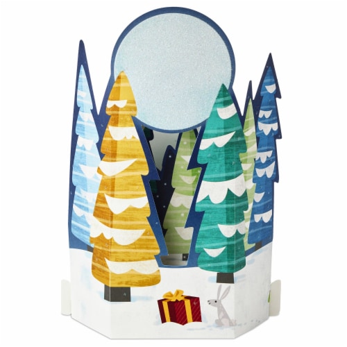 Christmas Card #42: Hallmark Paper Wonder Pop Up Christmas Card (Santa's Delivery) Perspective: right