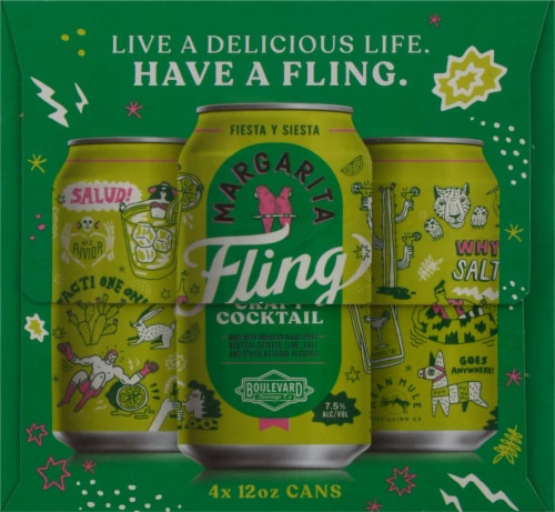 Boulevard Brewing Co. Fling Margarita Craft Cocktail Perspective: right