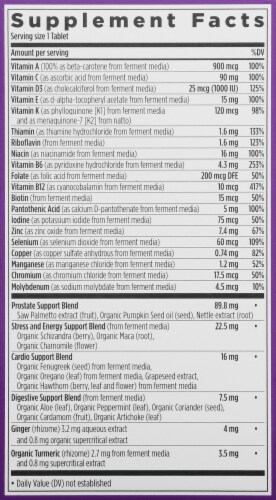 New Chapter 40 Plus Every Mens One Daily Multivitamin Perspective: right