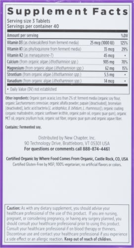 New Chapter® Bone Strength Take Care Tablets Perspective: right