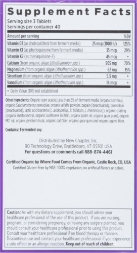 New Chapter® Bone Strength Take Care Tablets Perspective: right