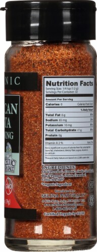 Selina Naturally Organic Mexican Fiesta Seasoning with a Hint of Celtic Sea Salt Perspective: right