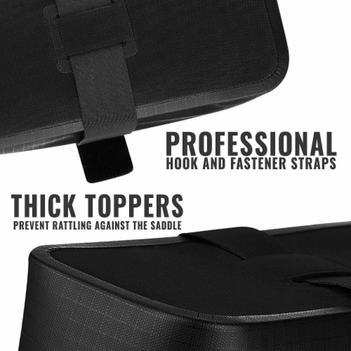 PRO BIKE TOOL Bicycle Saddle Bag - Strap-On, Medium or Large Size Perspective: right