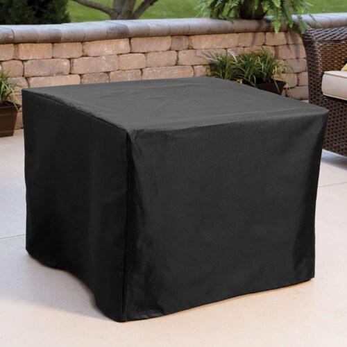 Endless Summer 30,000 BTU LP Gas Outdoor Fire Pit Table with Lava Rock, Bronze Perspective: right