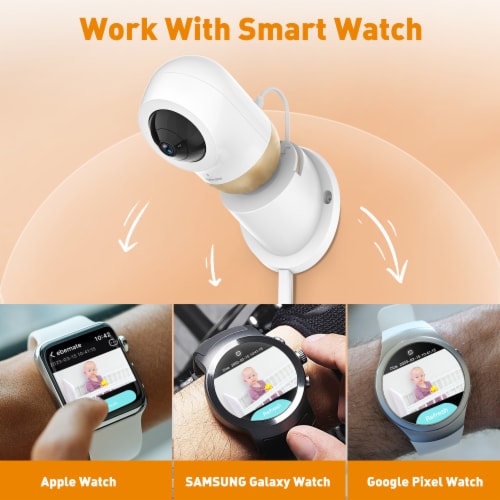 Baby monitor compatible sales with apple watch