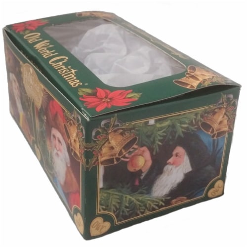 Old World Christmas Boba Tea Glass Pearl Mike Ornament 32534 Perspective: right