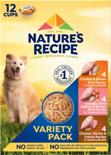 Nature's Recipe® Original Wet Dog Food Variety Pack Perspective: right