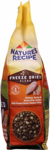 Nature's Recipe™ Freeze Dried Blend Chicken Barley & Brown Rice Adult Dog Dry Food Perspective: right