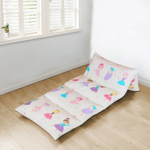 BLC Ballerina Lounger Pillow Case Cover for Kids Reading, Rest time and Games - King Perspective: right