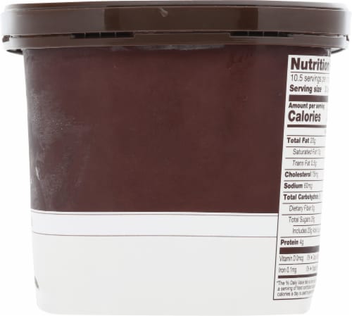 Graeter's Madagascar Vanilla Bean Ice Cream Tub Perspective: right