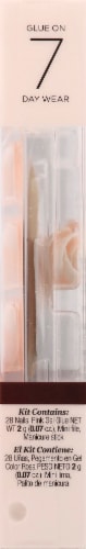 Kiss Salon Acrylic Nude French Nail Kit - Cashmere Perspective: right