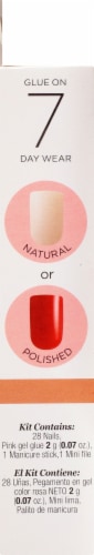 Kiss Salon Acrylic Natural Nail Kit Perspective: right
