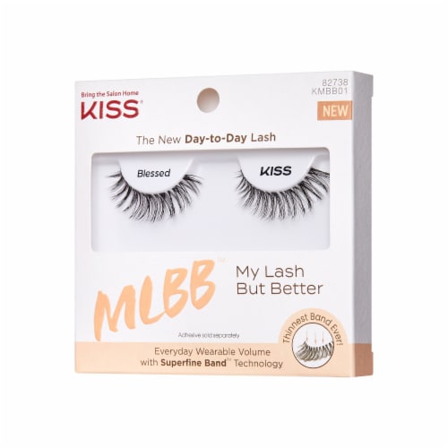 Kiss MLBB My Lash But Better 01 False Lashes Perspective: right