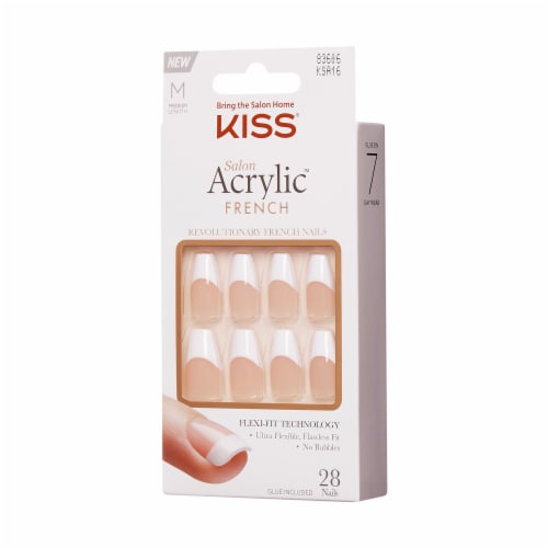 Kiss® Salon Acrylic Je Taime French Nail Kit Perspective: right