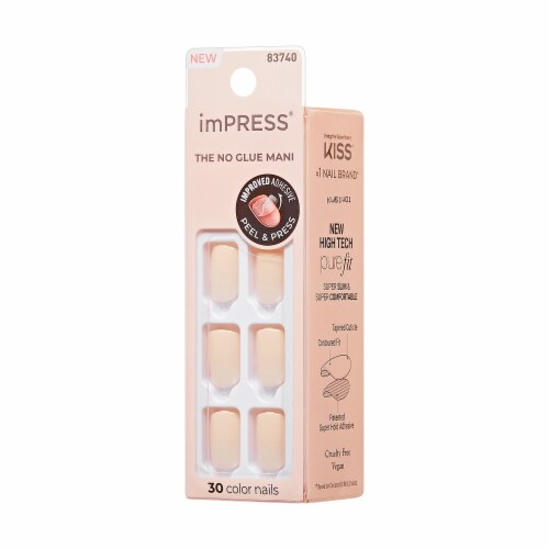 Kiss® imPRESS® Press-on Manicure - Point Pink Perspective: right