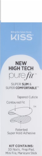 Kiss imPRESS® Press-on Manicure® - Baby Why So Blue Perspective: right