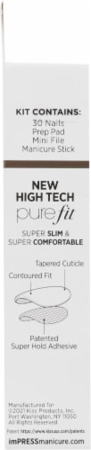 Kiss imPRESS® Short Dorothy Press-On Manicure Nails Perspective: right