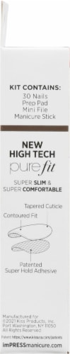 Kiss imPRESS® Short Kill Heels Press-On Manicure Nails Perspective: right