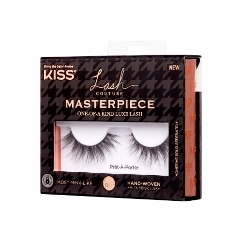 Kiss® Lash Couture Masterpiece Fake Eyelashes - 01 Pret-A-Porter Perspective: right