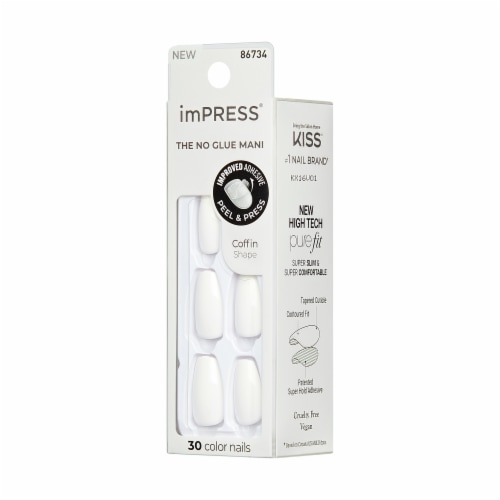 Kiss imPress® Color Press-On Nails - Frosting Perspective: right