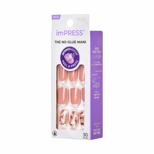 Kiss® imPRESS® Press-On Manicure Nails - Kingdom Perspective: right