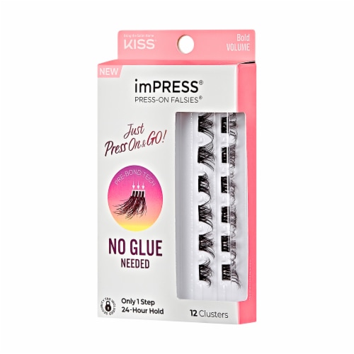 Kiss® imPRESS® Single False Eyelashes Perspective: right
