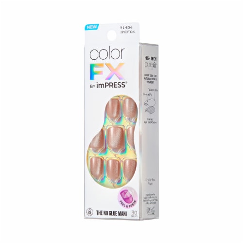 Kiss® imPress® Color FX No-Glue Mani Press On Nails - Starstruck Perspective: right