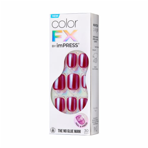 Kiss® imPress® Color FX No-Glue Mani Press On Nails - This City Perspective: right