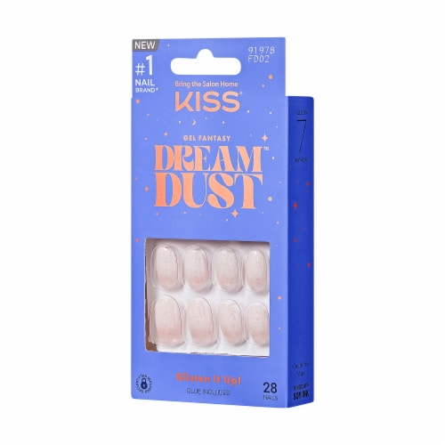 KISS® Gel Fantasy Dreamdust- Silver Spoon Perspective: right