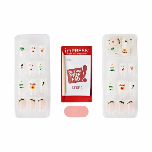 Kiss ImPress Nails - Holiday Playlist Perspective: right