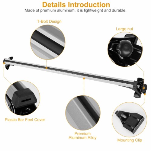 Clip style roof rack best sale