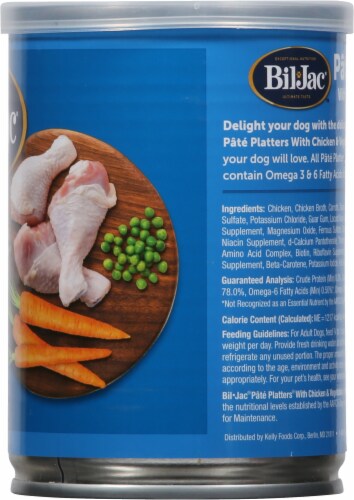 Bil-Jac® Pate Platters® with Chicken & Vegetables Perspective: right