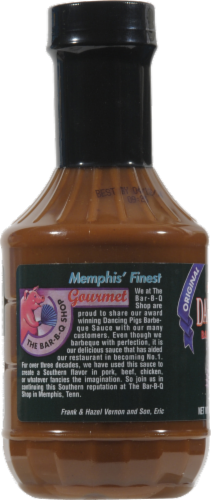 Dancing Pigs BBQ Sauce Perspective: right