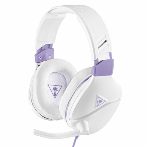 Turtle Beach Recon Spark Gaming Headset - White/Purple Perspective: right