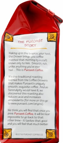 Puroast Coffee House Blend Decaf Ground Coffee Perspective: right