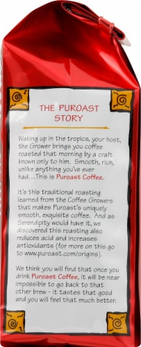 Puroast Coffee Dark French Roast Coffee Perspective: right
