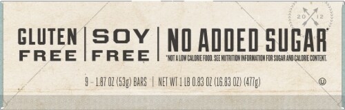 EPIC Coconut Lime Performance Bar 9 Count Perspective: right