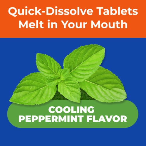 Zicam Cold and Flu-Like Symptom Remedy Echinacea Plus Sambucus Quick Dissolve Tablets Perspective: right
