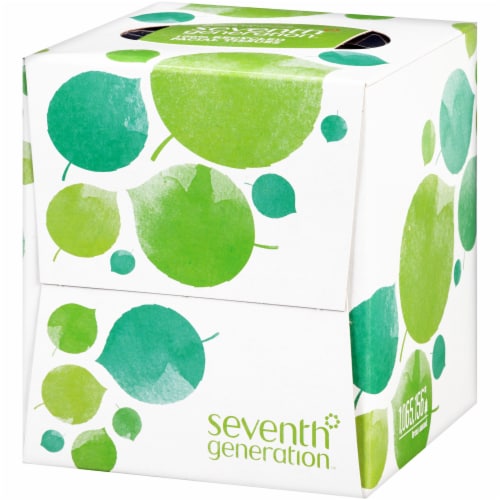 Seventh Generation 100% Recycled Facial Tissues Perspective: right